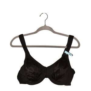 BALI NEW $44 Live It Up Seamless Underwire Bra‎ Black 40C